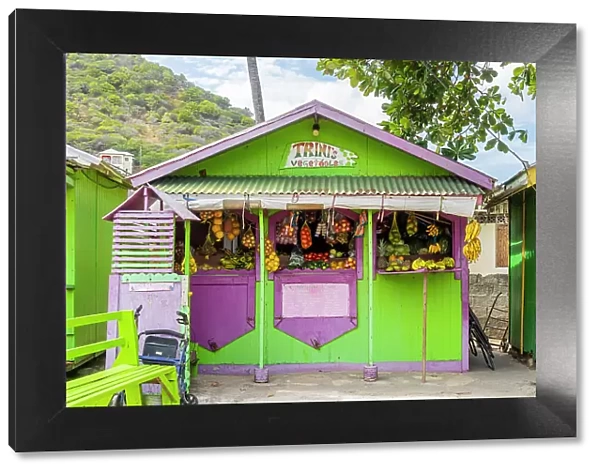 Colourful store, Union Island, Grenadines, Saint Vincent and the Grenadines Islands, Caribbean