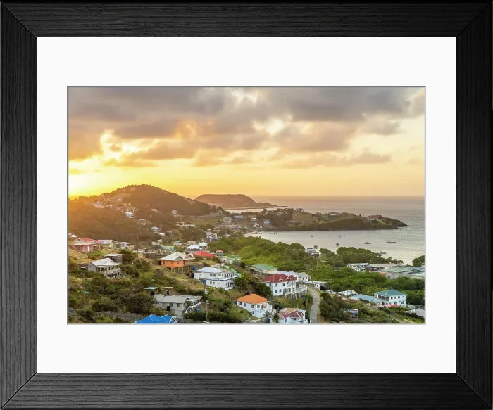Framed Print : Charlestown Bay, Canouan Island, Grenadine Islands, Saint Vincent and the Grenadines, Caribbean Framed Print : Charlestown Bay, Canouan Island, Grenadine Islands, Saint Vincent and the Grenadines, Caribbean