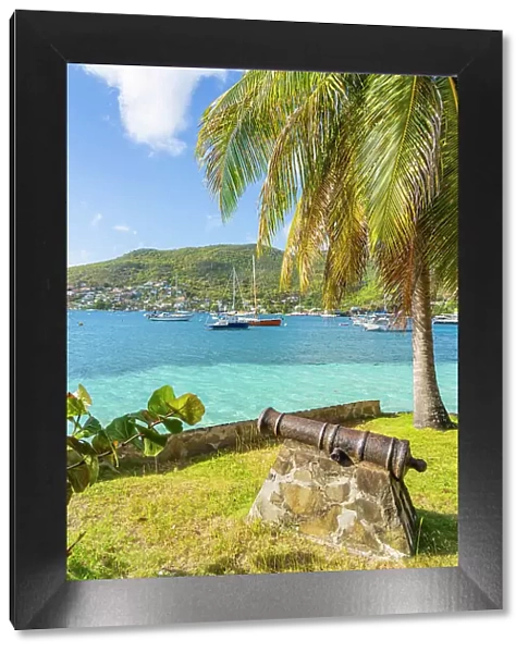 The Caribbean Sea from Belmont Walkway, Bequia Island, Grenadine Islands, Saint Vincent and the Grenadines, Caribbean