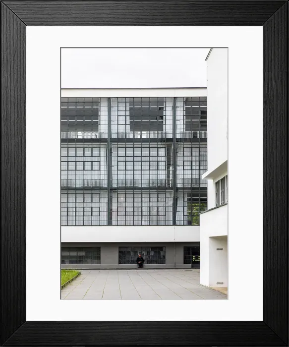 Framed Print : Bauhaus Dessau, Dessau-Rosslau, Saxony-Anhalt, Germany Framed Print : Bauhaus Dessau, Dessau-Rosslau, Saxony-Anhalt, Germany