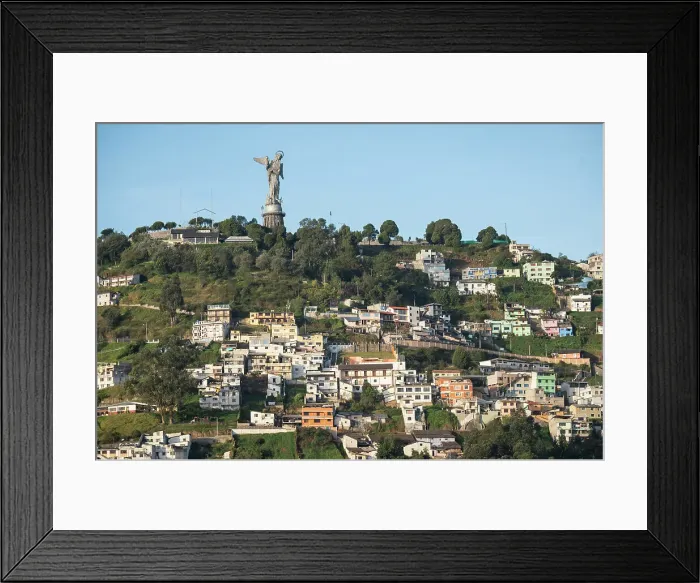 Framed Print : Virgin of the Panecillo, Panecillo Hill, Quito, Pichincha, Ecuador Framed Print : Virgin of the Panecillo, Panecillo Hill, Quito, Pichincha, Ecuador