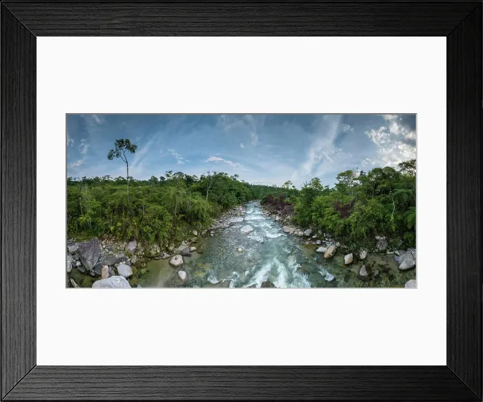 Framed Print : View of River, Cotundo, Napo Province, Amazonia, Ecuador Framed Print : View of River, Cotundo, Napo Province, Amazonia, Ecuador