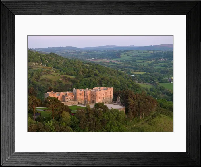 Framed Print : Castle Drogo on a sunny spring evening, Dartmoor, Devon, England. Spring (May) 2023 Framed Print : Castle Drogo on a sunny spring evening, Dartmoor, Devon, England. Spring (May) 2023