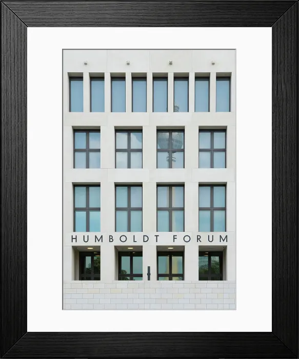 Framed Print : Facade of Humboldt Forum and TV tower reflecting in its windows, Museum Island, UNESCO, Mitte, Berlin, Germany Framed Print : Facade of Humboldt Forum and TV tower reflecting in its windows, Museum Island, UNESCO, Mitte, Berlin, Germany