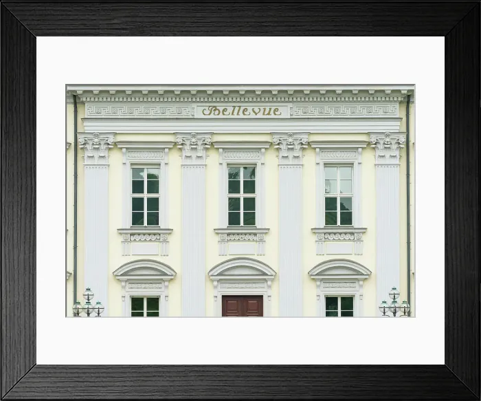 Framed Print : Detail of facade of Bellevue Palace, Tiergarten, Mitte, Berlin, Germany Framed Print : Detail of facade of Bellevue Palace, Tiergarten, Mitte, Berlin, Germany