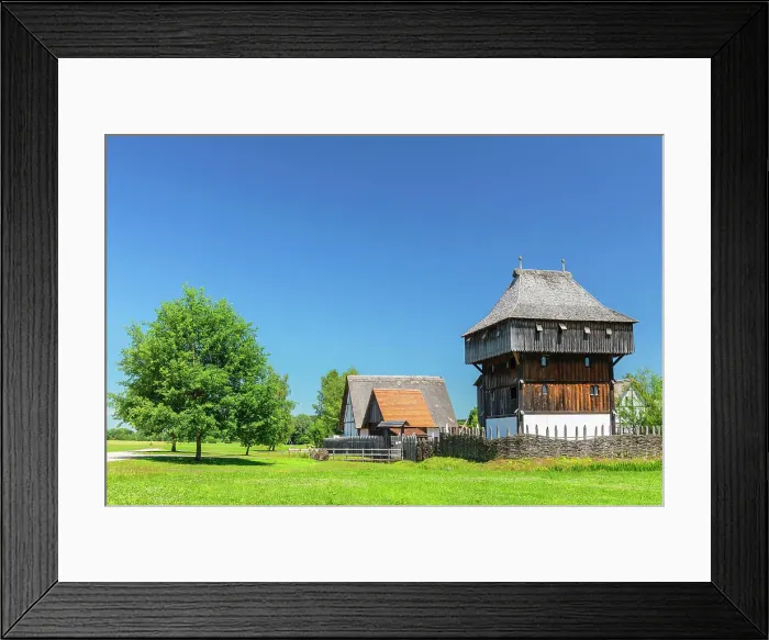 Framed Print : Bachritterburg Castle Kanzach, reconstruction of a medieval castle, Upper Swabia, Baden-Wurttemberg; Germany Framed Print : Bachritterburg Castle Kanzach, reconstruction of a medieval castle, Upper Swabia, Baden-Wurttemberg; Germany