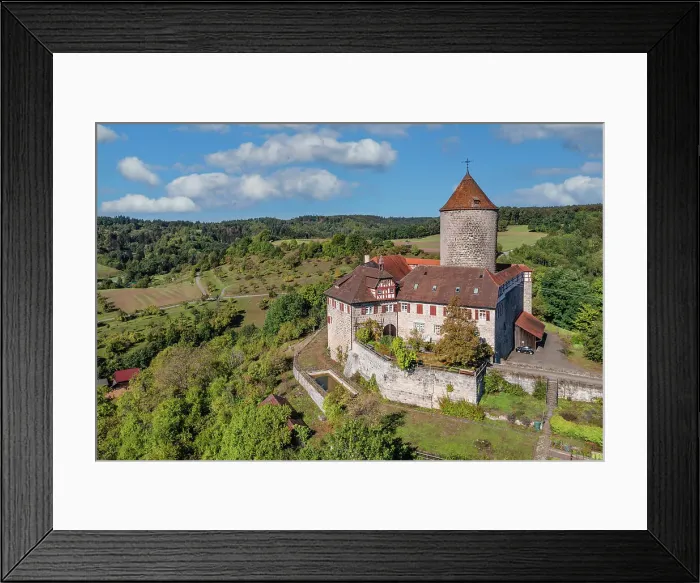Framed Print : Reichenberg Castle, Oppenweiler, Swabian-Franconian Forest Nature Park, Baden-Wurttemberg; Germany Framed Print : Reichenberg Castle, Oppenweiler, Swabian-Franconian Forest Nature Park, Baden-Wurttemberg; Germany