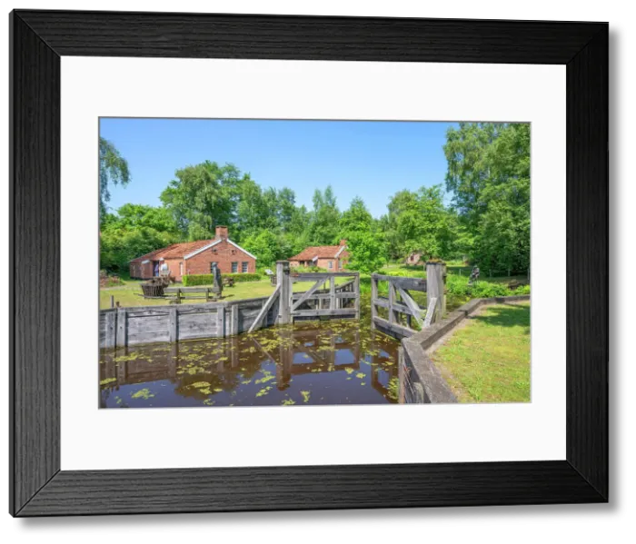 Framed Print : Van-Velen moor and homeland museum, Papenburg, Emsland, Lower Saxony, Germany Framed Print : Van-Velen moor and homeland museum, Papenburg, Emsland, Lower Saxony, Germany