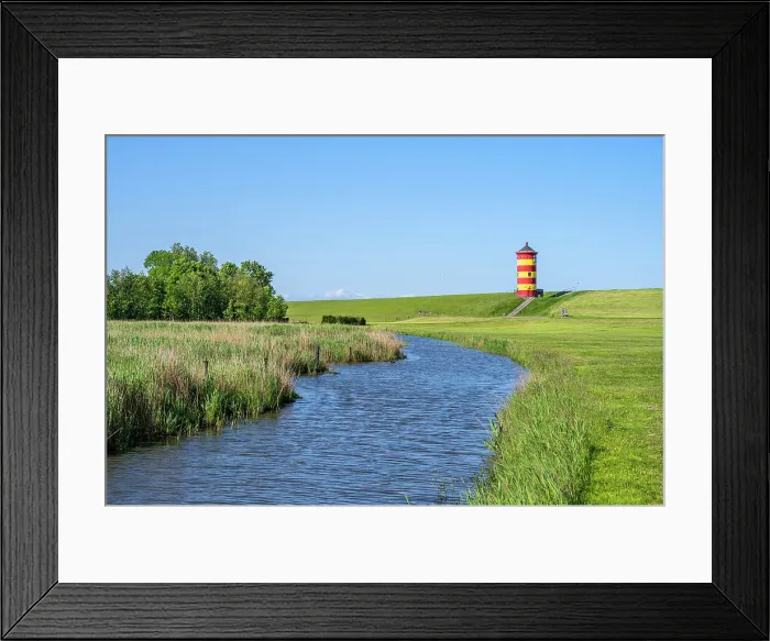 Framed Print : Pilsum lighthouse, Krummhorn, East Frisia, Lower Saxony, Germany Framed Print : Pilsum lighthouse, Krummhorn, East Frisia, Lower Saxony, Germany