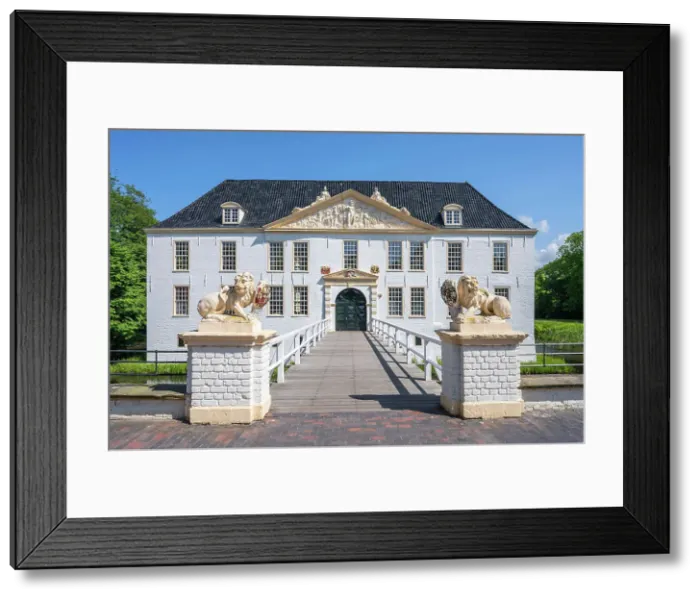 Framed Print : Wasserschloss Norderburg, Castle of Dornum, East Frisia, Lower Saxony, Germany Framed Print : Wasserschloss Norderburg, Castle of Dornum, East Frisia, Lower Saxony, Germany