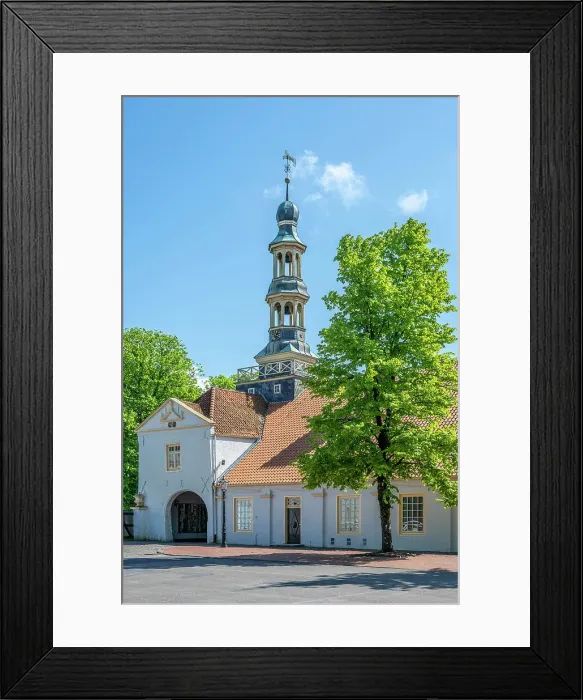 Framed Print : Castle tower of Dornum, East Frisia Framed Print : Castle tower of Dornum, East Frisia
