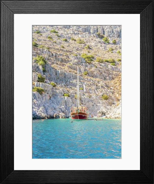 Framed Print : Red Rock, Astypalaia, Dodecanese, Greek Islands, Greece Framed Print : Red Rock, Astypalaia, Dodecanese, Greek Islands, Greece