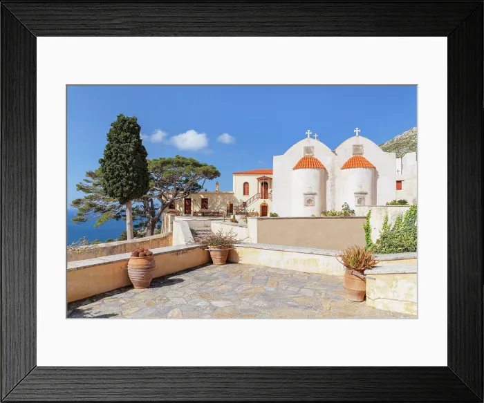 Framed Print : Preveli monastery, Preveli, Rethymno, Crete, Greece Framed Print : Preveli monastery, Preveli, Rethymno, Crete, Greece