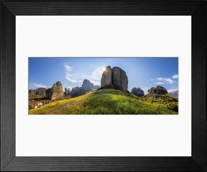 Framed Print : Meteora and Kastraki in springtime, Greece Framed Print : Meteora and Kastraki in springtime, Greece