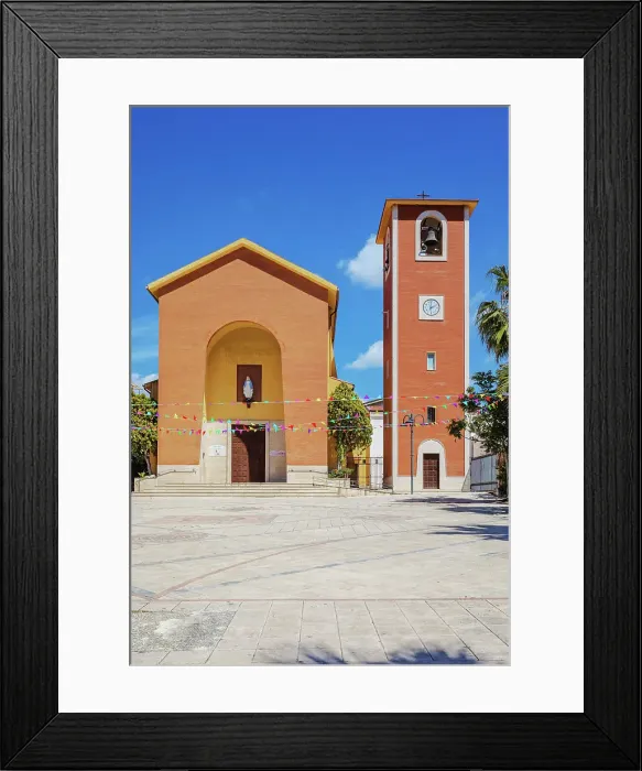 Framed Print : Chiesa di Maria Santissima Immacolata, Montallegro, Agrigento district, Sicily, Italy Framed Print : Chiesa di Maria Santissima Immacolata, Montallegro, Agrigento district, Sicily, Italy