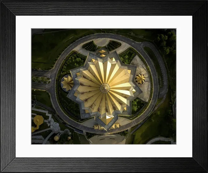 Framed Print : Sarawak State Legislative Assembly Building, Kuching, Sarawak, Borneo, Malaysia, Asia