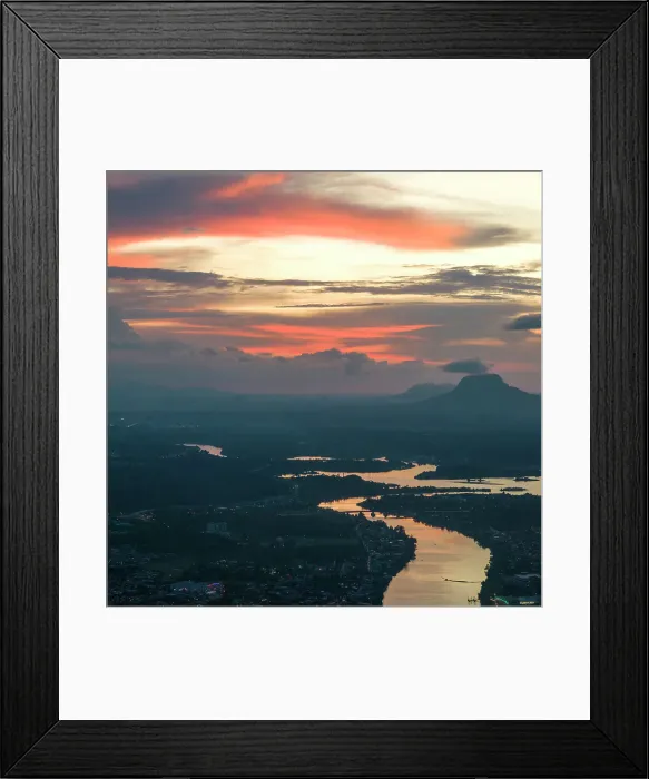 Framed Print : Sarawak River, Kuching, Sarawak, Borneo, Malaysia, Asia Framed Print : Sarawak River, Kuching, Sarawak, Borneo, Malaysia, Asia