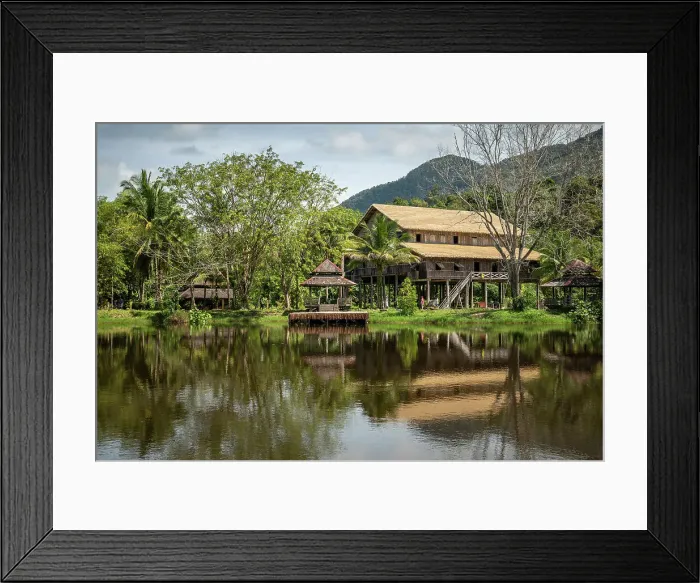 Framed Print : Sarawak Cultural Village, Santubong, Sarawak, Borneo, Malaysia, Asia Framed Print : Sarawak Cultural Village, Santubong, Sarawak, Borneo, Malaysia, Asia