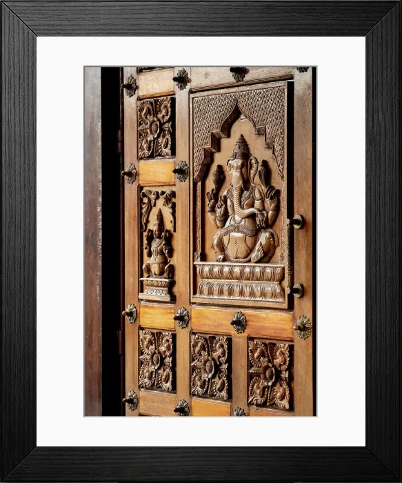 Framed Print : Door at Batu Caves Hindu Temple, Kuala Lumpur, Malaysia Framed Print : Door at Batu Caves Hindu Temple, Kuala Lumpur, Malaysia