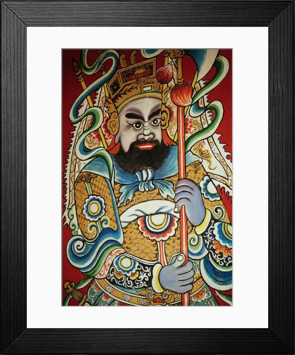 Framed Print : Hainan Thean Hou Temple, George Town, Pulau Pinang, Penang, Malaysia, Asia