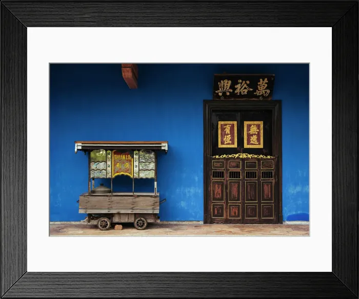 Framed Print : Cheong Fatt Tze - The Blue Mansion, George Town, Pulau Pinang, Penang, Malaysia, Asia Framed Print : Cheong Fatt Tze - The Blue Mansion, George Town, Pulau Pinang, Penang, Malaysia, Asia