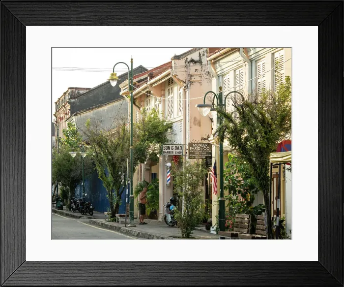 Framed Print : George Town, Pulau Pinang, Penang, Malaysia, Asia Framed Print : George Town, Pulau Pinang, Penang, Malaysia, Asia