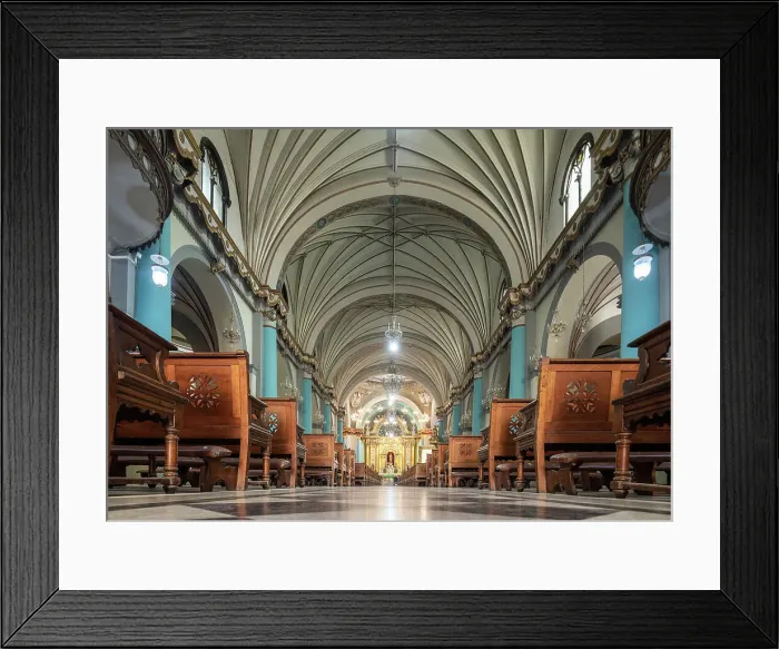 Framed Print : Convento de Santo Domingo, Lima, Peru, South America Framed Print : Convento de Santo Domingo, Lima, Peru, South America