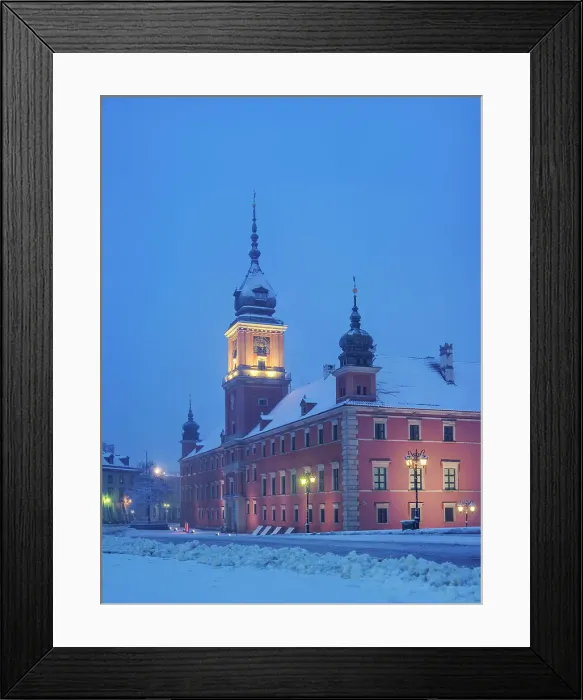 Framed Print : Royal Castle at dawn, Warsaw, Masovian Voivodeship, Poland