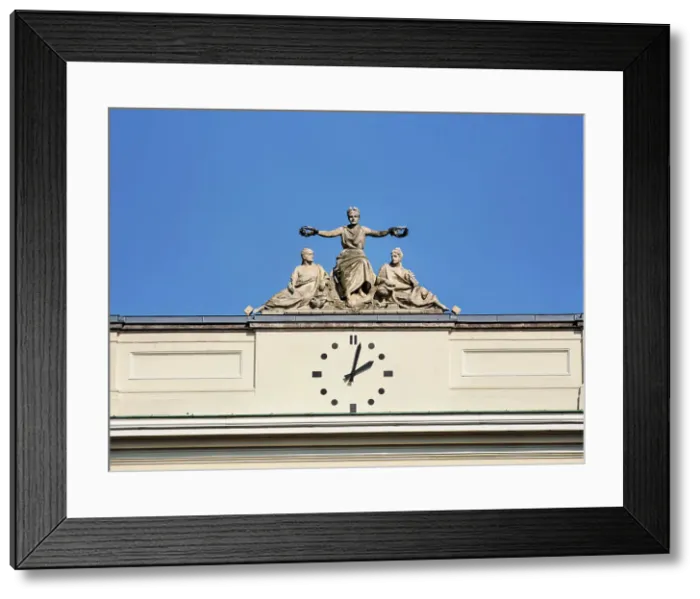 Framed Print : Old Library, detailed view, University of Warsaw, Warsaw, Masovian Voivodeship, Poland Framed Print : Old Library, detailed view, University of Warsaw, Warsaw, Masovian Voivodeship, Poland