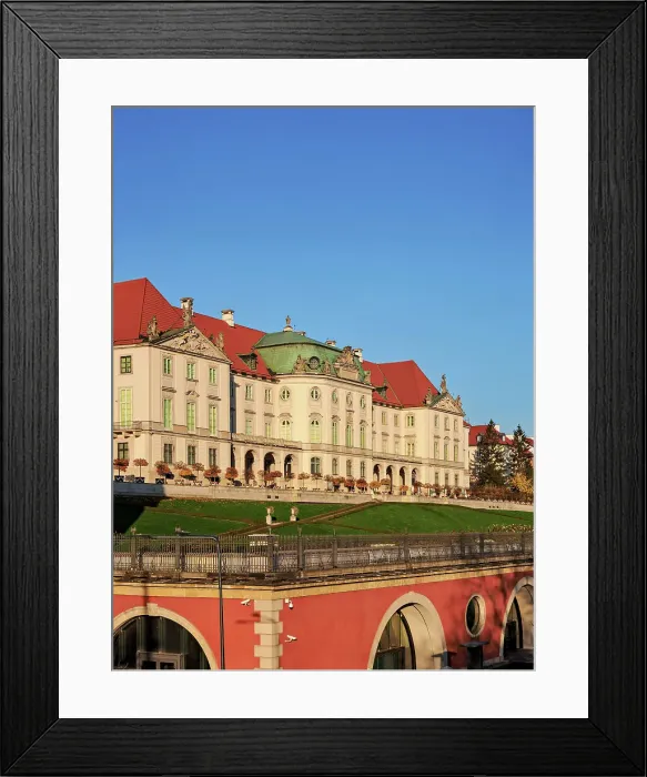 Framed Print : Royal Castle at sunrise, Warsaw, Masovian Voivodeship, Poland Framed Print : Royal Castle at sunrise, Warsaw, Masovian Voivodeship, Poland