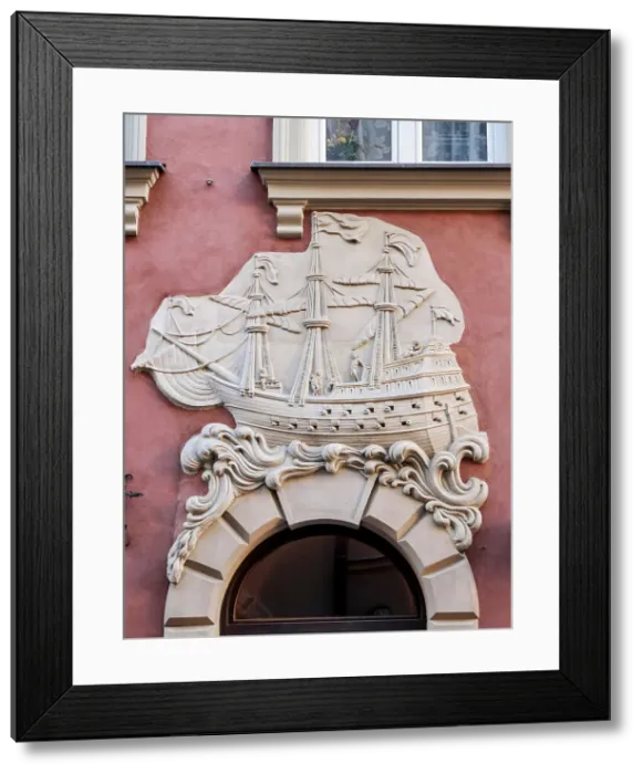 Framed Print : Ship Building Detail, Old Town, Warsaw, Masovian Voivodeship, Poland Framed Print : Ship Building Detail, Old Town, Warsaw, Masovian Voivodeship, Poland