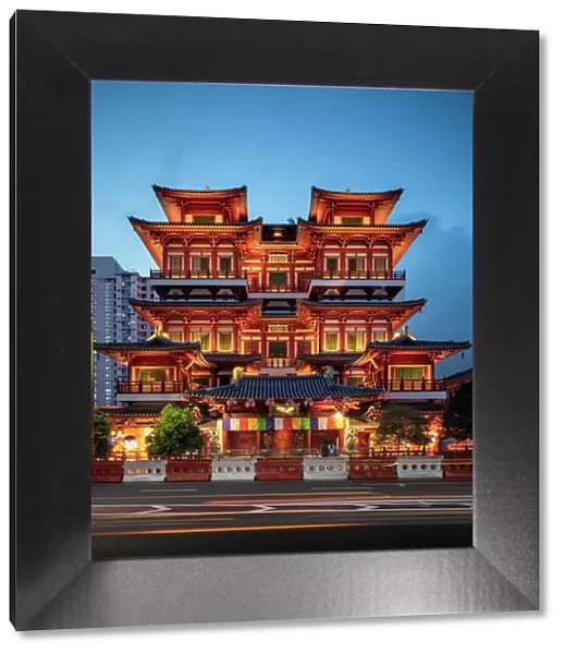 Buddha Tooth Relic Temple, Chinatown, Singapore, Asia