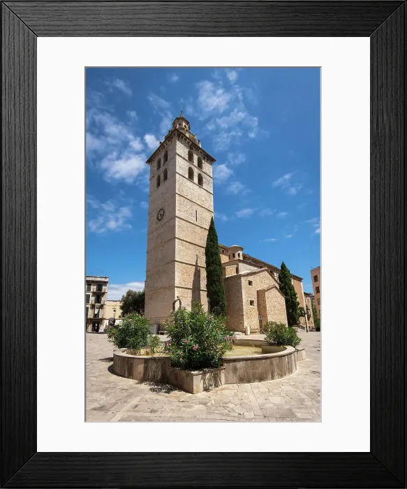 Framed Print : Spain, Balearic Islands, Mallorca, Inca, St Mary Major church Framed Print : Spain, Balearic Islands, Mallorca, Inca, St Mary Major church