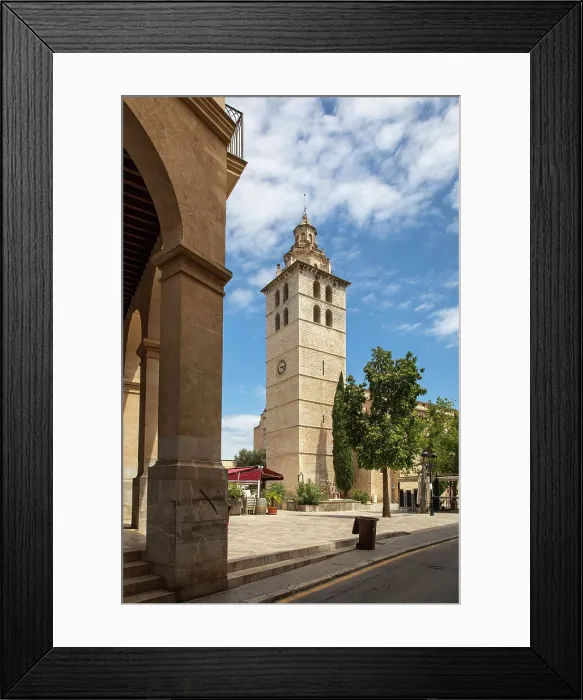 Framed Print : Spain, Balearic Islands, Mallorca, Inca, St Mary Major church Framed Print : Spain, Balearic Islands, Mallorca, Inca, St Mary Major church
