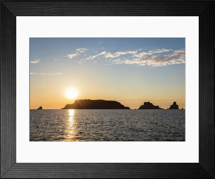 Framed Print : Spain, Catalonia, Costa Brava, L'Estartit, View of the Medas Island from the beach Framed Print : Spain, Catalonia, Costa Brava, L'Estartit, View of the Medas Island from the beach