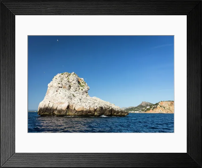 Framed Print : Spain, Catalonia, Costa Brava, L'Estartit, Medas Islands from a boat Framed Print : Spain, Catalonia, Costa Brava, L'Estartit, Medas Islands from a boat