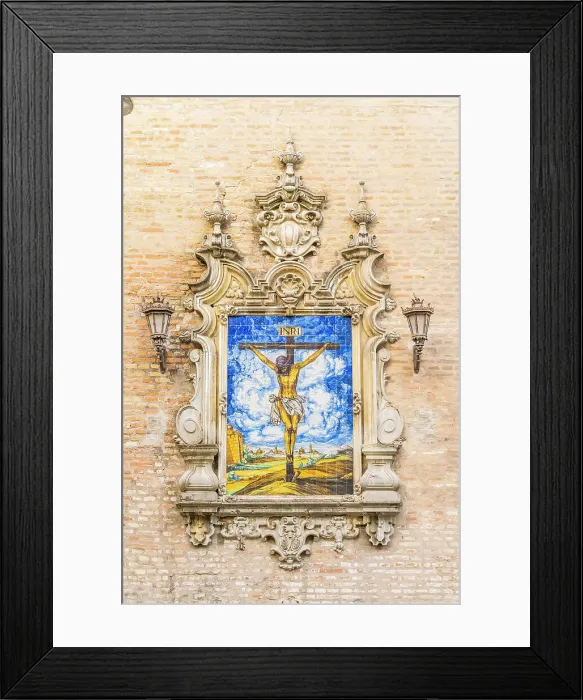 Framed Print : Religious icon, Seville, Andalusia, Spain Framed Print : Religious icon, Seville, Andalusia, Spain