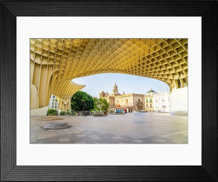 Framed Print : Metropol Parasol, Seville, Andalusia, Spain Framed Print : Metropol Parasol, Seville, Andalusia, Spain