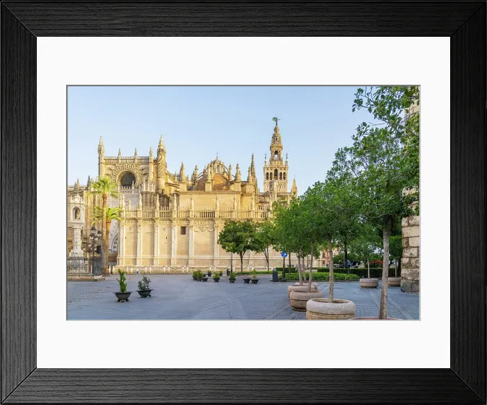 Framed Print : Seville Cathedral, Seville, Andalusia, Spain Framed Print : Seville Cathedral, Seville, Andalusia, Spain