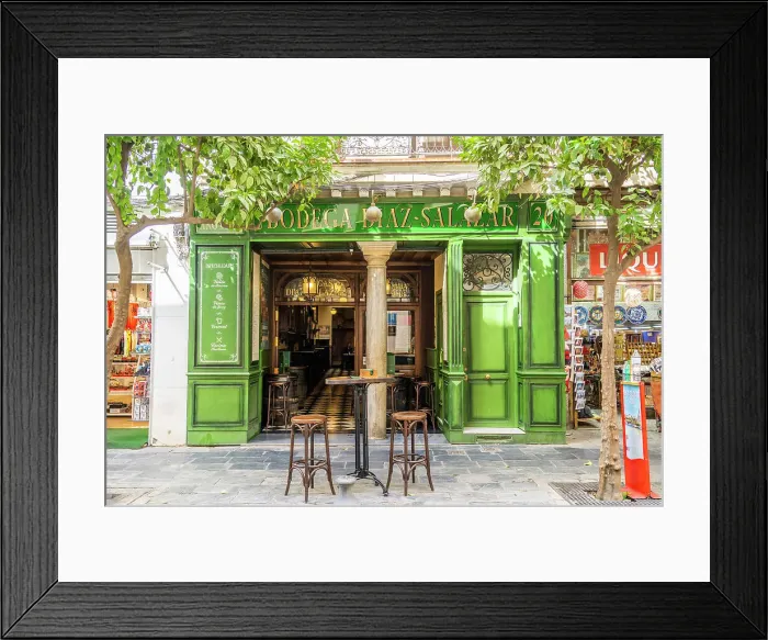 Framed Print : Bodega, Seville, Andalusia, Spain Framed Print : Bodega, Seville, Andalusia, Spain