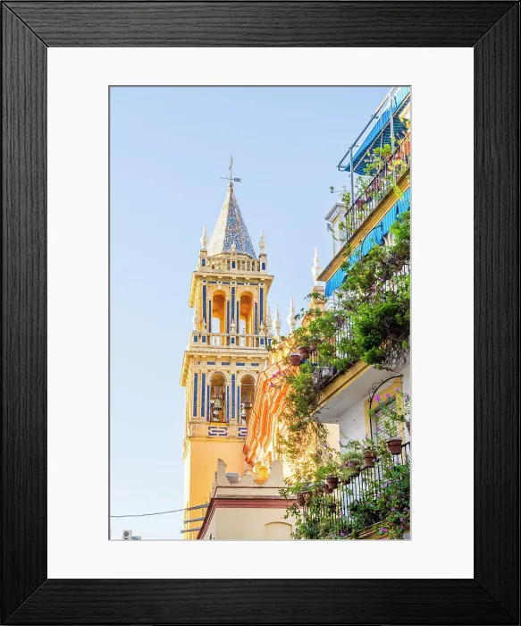 Framed Print : Real Parroquia de Senora Santa Ana, , Seville, Andalusia, Spain Framed Print : Real Parroquia de Senora Santa Ana, , Seville, Andalusia, Spain