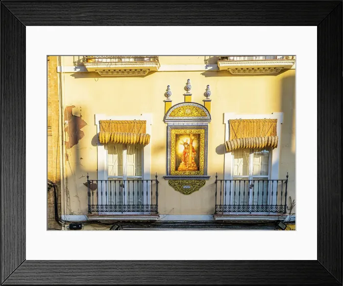 Framed Print : Religious icons, Seville, Andalusia, Spain Framed Print : Religious icons, Seville, Andalusia, Spain