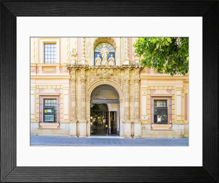 Framed Print : Museum of Fine Arts, Seville, Andalusia, Spain