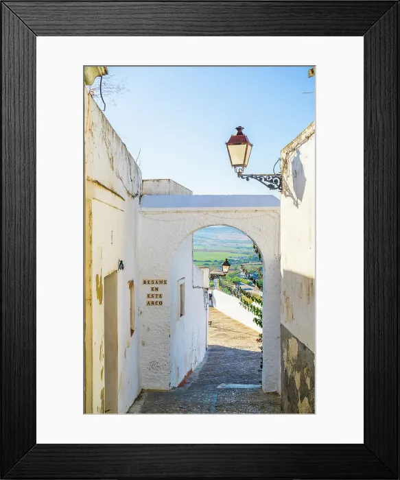 Framed Print : Mirador de Abades, Arcos de la Frontera, Andalusia, Spain Framed Print : Mirador de Abades, Arcos de la Frontera, Andalusia, Spain