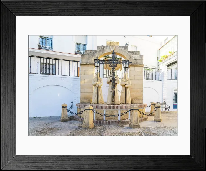 Framed Print : Holy Week statue, Arcos de la Frontera, Andalusia, Spain Framed Print : Holy Week statue, Arcos de la Frontera, Andalusia, Spain