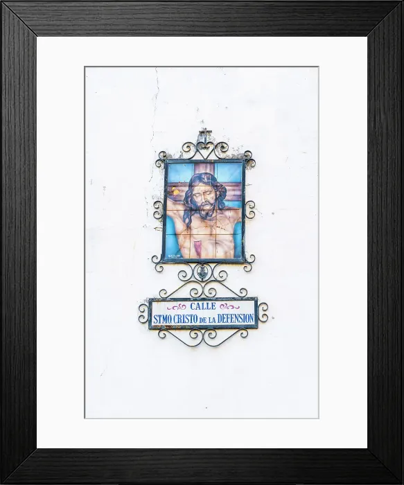 Framed Print : Tiled icon, Jerez de la Frontera, Andalusia, Spain Framed Print : Tiled icon, Jerez de la Frontera, Andalusia, Spain