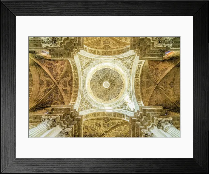 Framed Print : Ceiling, Jerez Cathedral, Jerez de la Frontera, Andalusia, Spain Framed Print : Ceiling, Jerez Cathedral, Jerez de la Frontera, Andalusia, Spain