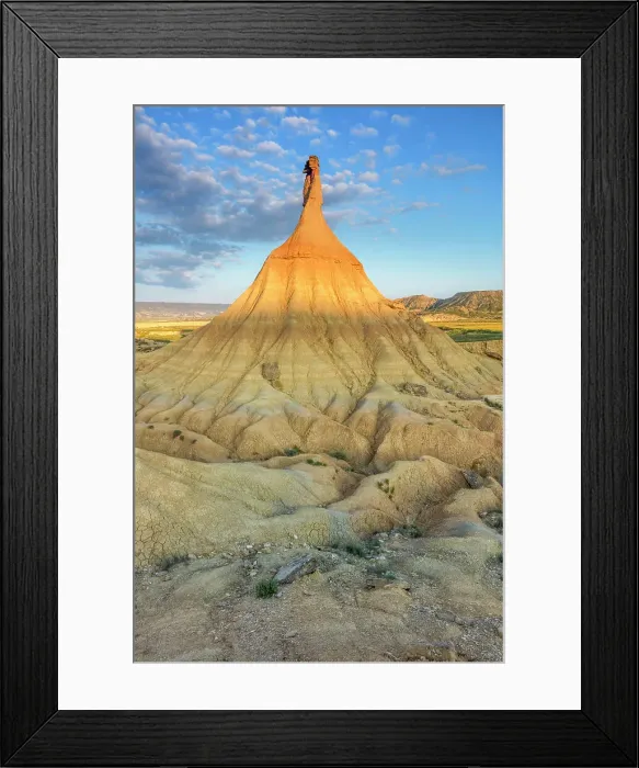 Framed Print : Spain, Navarre, Bardenas Reales, natural park Framed Print : Spain, Navarre, Bardenas Reales, natural park