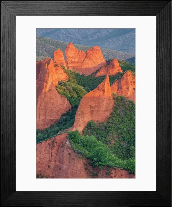 Framed Print : Spain, Castile-Leon, Las Medulas, Roman gold mine Framed Print : Spain, Castile-Leon, Las Medulas, Roman gold mine