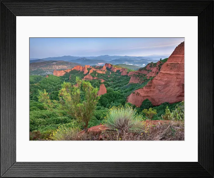 Framed Print : Spain, Castile-Leon, Las Medulas, Roman gold mine Framed Print : Spain, Castile-Leon, Las Medulas, Roman gold mine